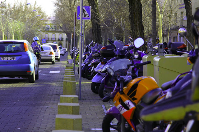 Motos en la Alameda