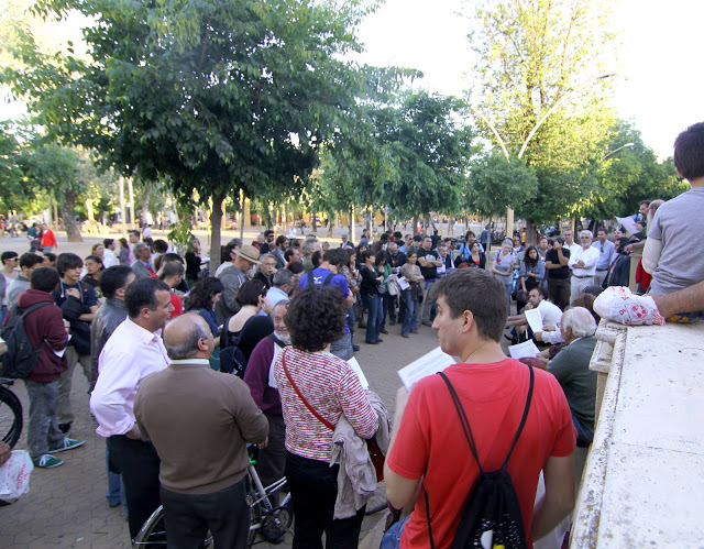 Plataforma contra el aprcamiento en la Alameda